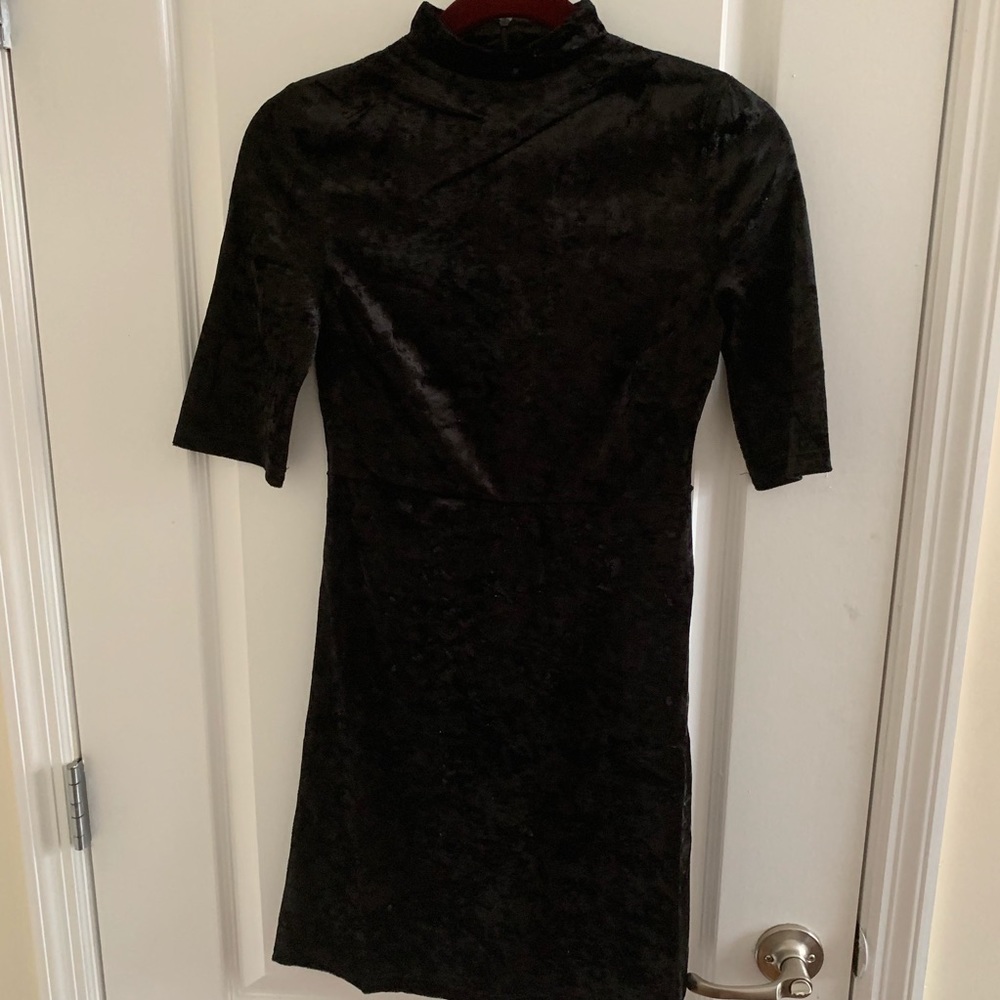 Velvet black dress. Rarely worn!